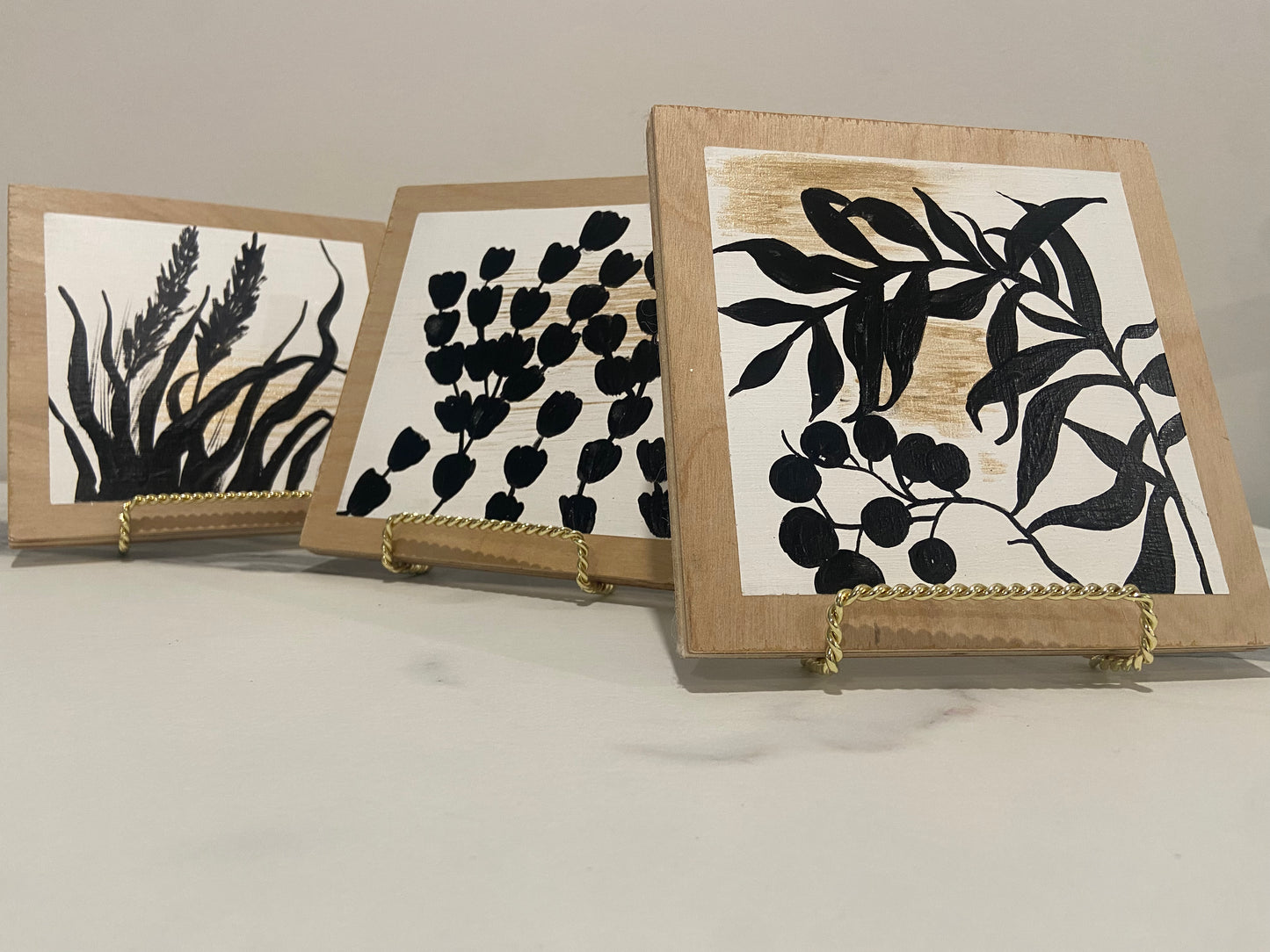 Wood Squares singles